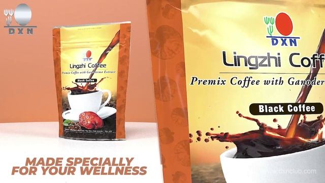 DXN Lingzhi Black Coffee   Premium coffee with Ganoderma mushroom
