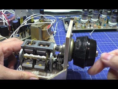 SSB Ламповый US5MSQ. Цифровая шкала, верньер, переключатель диапазонов, компоновка. смотреть онлайн