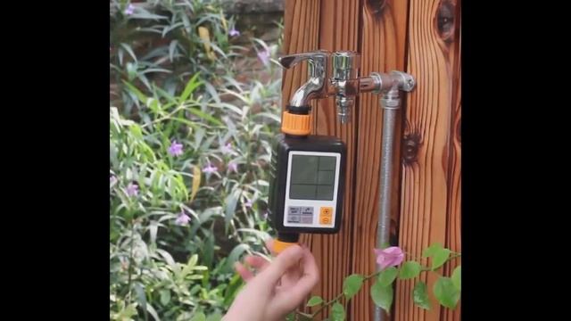 Автоматический электронный таймер воды с ЖК экраном.Automatic electronic water timer with LCD scree смотреть онлайн