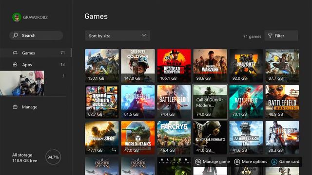 Almost out of storage space for my XBOX series X | S 512GB goes fast. смотреть онлайн