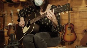 Martin 000-17 Black Smoke Acoustic Guitar Demo | Chuck Levin's