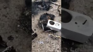 Как горят розетки