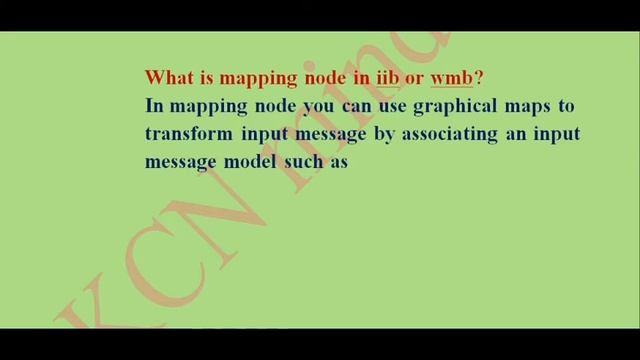 Mapping node in IBM integration bus|wmb|iib tutorials for beginners|version 9.0|10.0|by chinnu