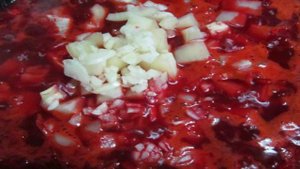 Борщ с молодой капустой и щавелем
