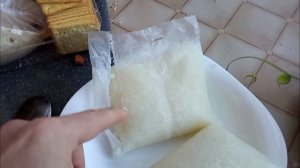 незакрученные  "сУши" на первое и на второе, или просто рис из пакетика, рыба водросли имбирь и соу