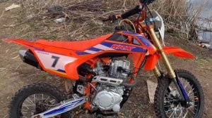 Мощный питбайк motoland wrx 250 pit