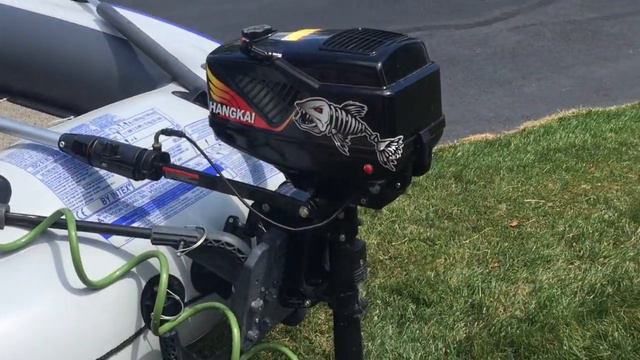Hangkai outboard motor REVIEW UPDATE смотреть онлайн