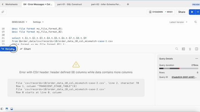 Automatic CSV Schema Detection In Snowflake | CSV Infer-Schema Complete Guide смотреть онлайн