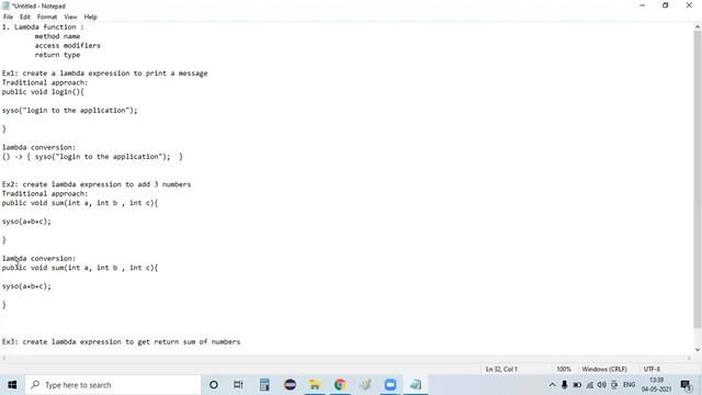 Java 8 features ::  Lambda Expression Part 1 | Java 8 features for Beginners