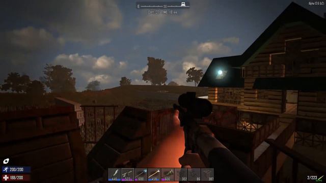 7 Days to Die [Alpha 13] кооператив (42) - Короткая серия. смотреть онлайн