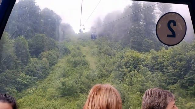 13.06.2023. Экскурсия. Уезжаем из Роза Хутора. Канатная дорога. Часть 10.