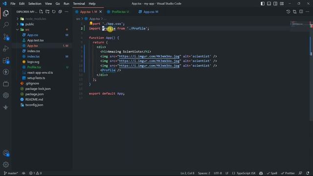 React TypeScript Crash Course: Part-1 Lecture-3 Components in Telugu #venkateshmogili #webguru