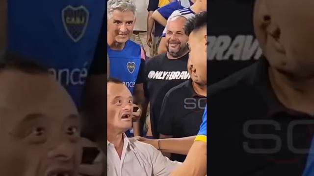 ESTO ES FÚTBOL ❤️ Muy lindo gesto de Pol Fernández sorprende a un hincha de Boca 💙💛💙