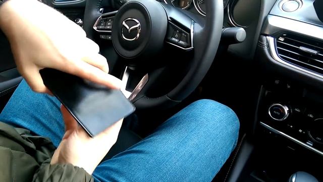 Экранирующий чехол блокирует радиоволны между брелком и штатным иммобилайзером Mazda 6 смотреть онлайн