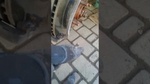 Замена передних колодок на NIBK, ниссан wingroad.