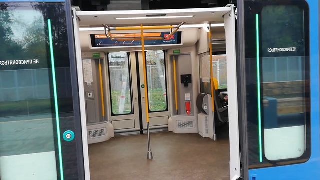 Электропоезд ЭГЭ2Тв-008 "Иволга 3.0" следует по машруту Зеленоград-Крюково до Ипподрома смотреть онлайн