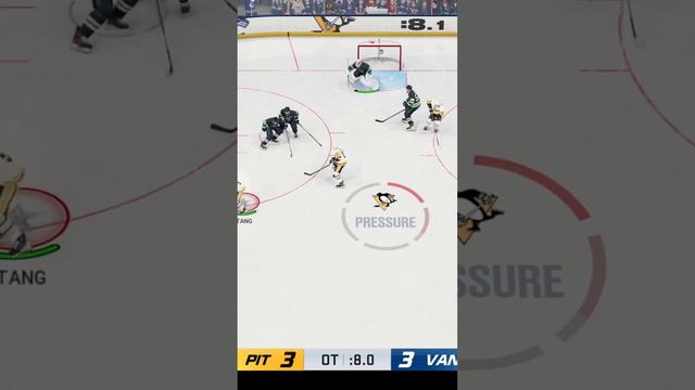 Nhl 24 for Xbox Series X playing the Canucks trying to score in ot #tiktok #viral #subscribe