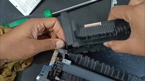 Paper jam problem hp 402 printer || cartridge area of printer