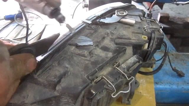 Пайка фары. смотреть онлайн