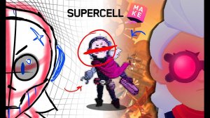 Bravl Stars создание скина на конкурс Supercell make!