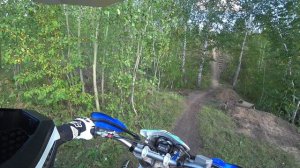 Эндуро тренировка за бауцентром с Максом 2022