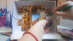 Как сделать домик для кукол/обзор и туториал на домик для кукол/DIY