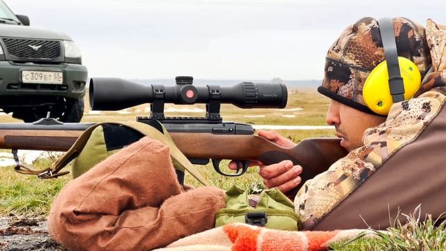 Первый трофей из прицела MewLite 2-16x50 SFIR | Пристрелка перед зимним сезоном