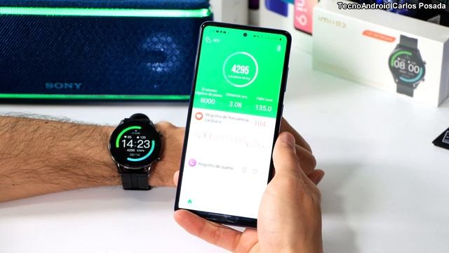IMILAB SMART WATCH W12 Review en Español✔️Carcasa de METAL de aleación de Zinc & Resistente al Agua смотреть онлайн