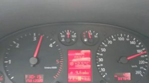 Разгон 0-215 AUDI A6 C5 2,5 TDI