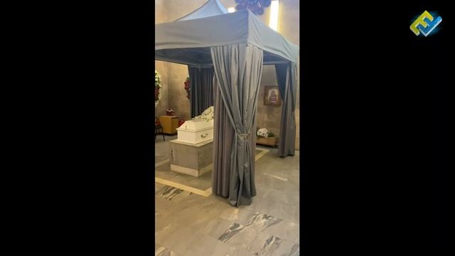 Ритуальный шатер с автоматическими шторами смотреть онлайн