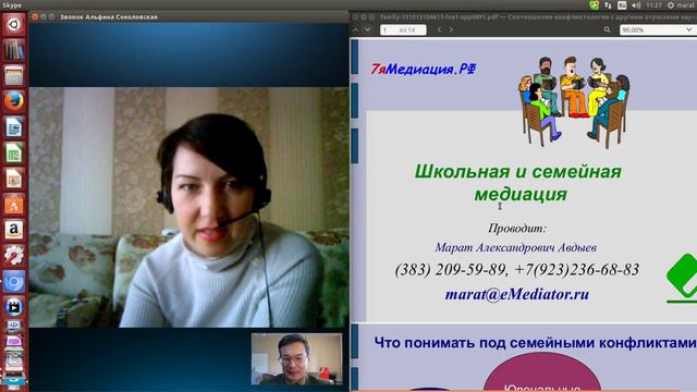 На сайте emediator.ru выложены видеоклипы с вебинарами