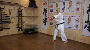 Киокушинкай Карате Кихон Ката 2 кю https://vk.com/id637795242