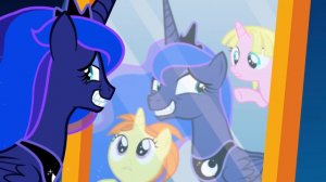Celestia battles Day Breaker and Nightmare Moon - MLP FiM - A Royal Problem