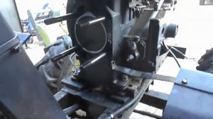 Пробило прокладку на минитракторе из мотоблока R195