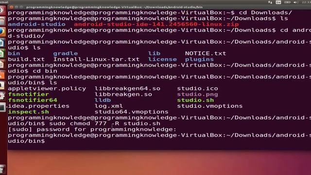 How to install Android Studio in Ubuntu Linux (20.04 LTS or 18.04 LTS) смотреть онлайн