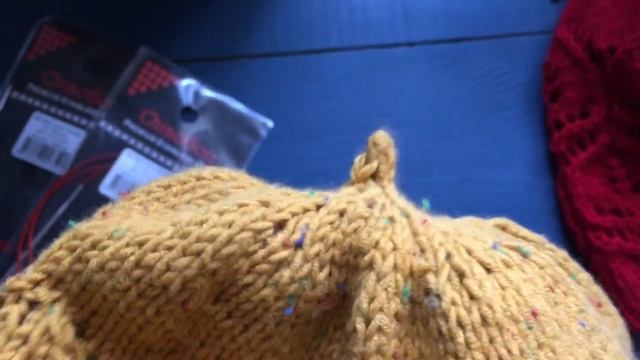 Шапочка Лютики Обзор Мерки Схема. Вязание Спицами смотреть онлайн