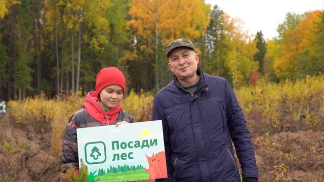 Посадка леса в Удмуртской Республике 2 октября 2021 года смотреть онлайн