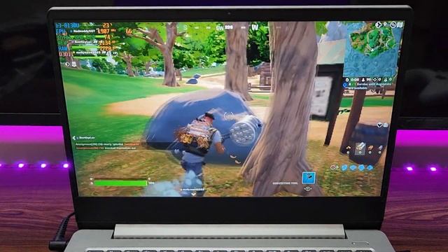 Fortnite on intel UHD 620 (Chapter 4 Season 1) смотреть онлайн