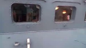 Эсминец "Беспокойный" в Кронштадте
