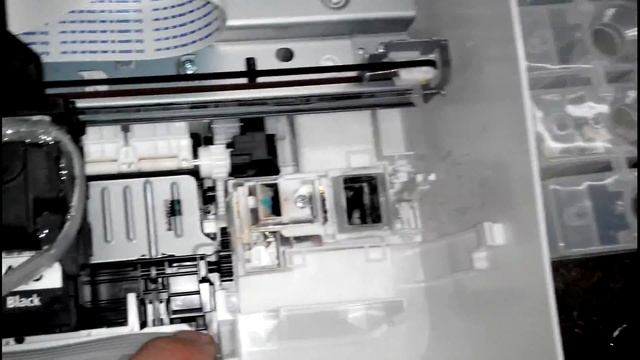 Как правильно самому установить СНПЧ (систему бесперебойной подачи чернил) на принтер MG2440 смотреть онлайн