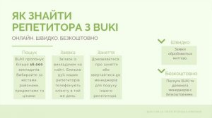 Ищи репетитора для ребенка на сайте buki.com.ua