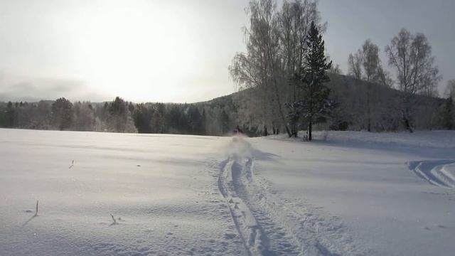 бэккантри за снегоходом СТАРТ