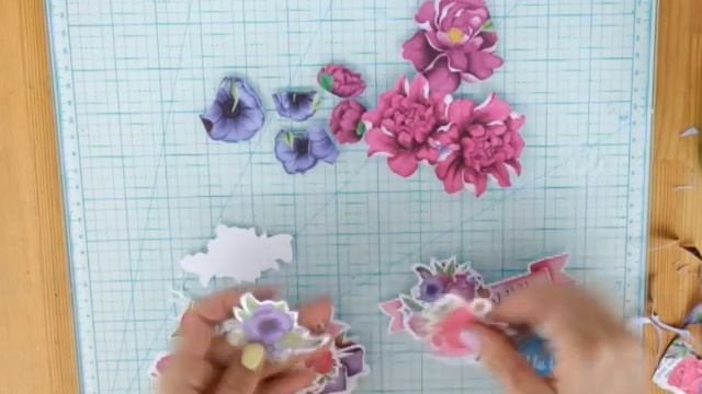 Процесс создания скрап-страницы «BE U» | Scrapbooking Process