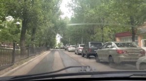 Урок вождения по городу. Первый выезд.