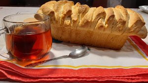 Итальянский молочный хлеб Гармошка