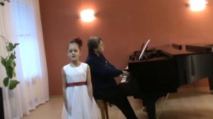 "Скворушка прощается", М. Ивенсен,  Т. Попатенко