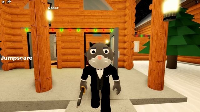 New Infected & Non Infected Black Cat Jumpscare - Roblox Piggy RP смотреть онлайн