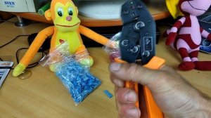 Кримпер SN 02С, обжимные клещи  инструмент для опрессовки, обжима клемм и наконечников  на провода.