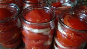 Помидоры в желатине