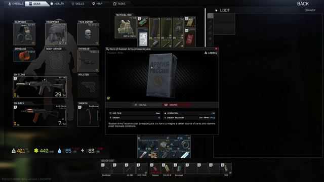 Escape From Tarkov - 4k Ultra (PC) Game play